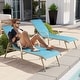 preview thumbnail 45 of 72, Outdoor Patio Lounger Aluminum Adjustable Chaise Lounge Chairs with Arms (Set of 2/4) - See Picture