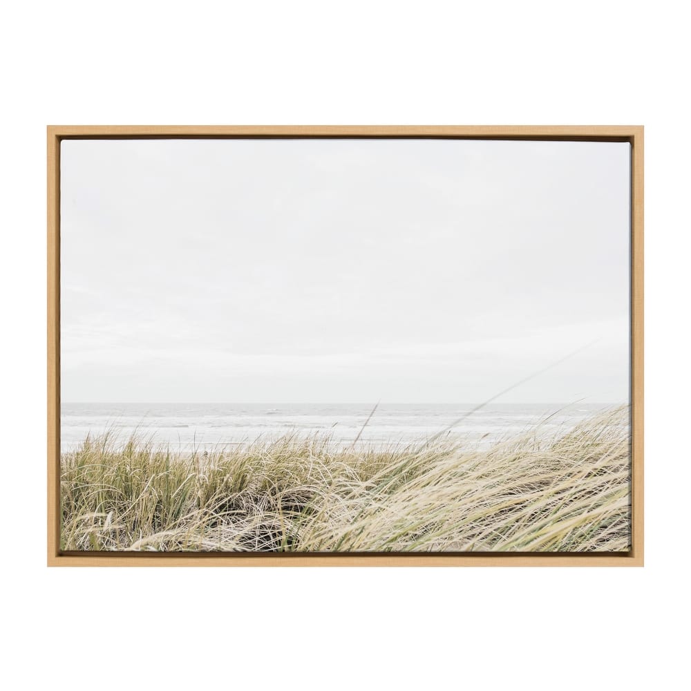 Kate and Laurel Sylvie East Beach Framed Canvas by Amy Peterson