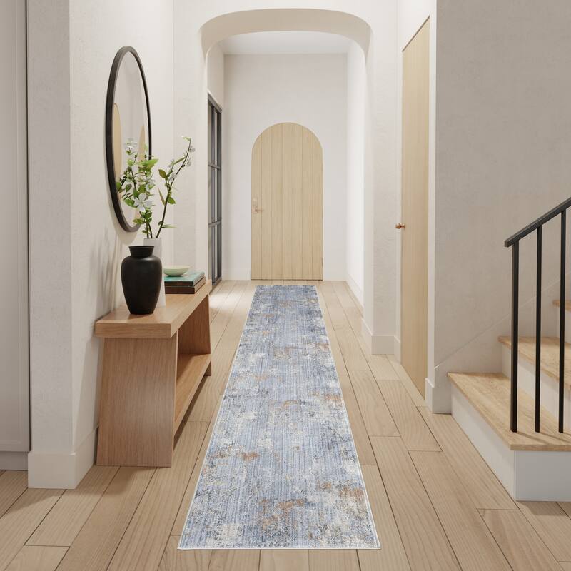 Nourison Modern Abstract Indoor only Abstract Area Rug