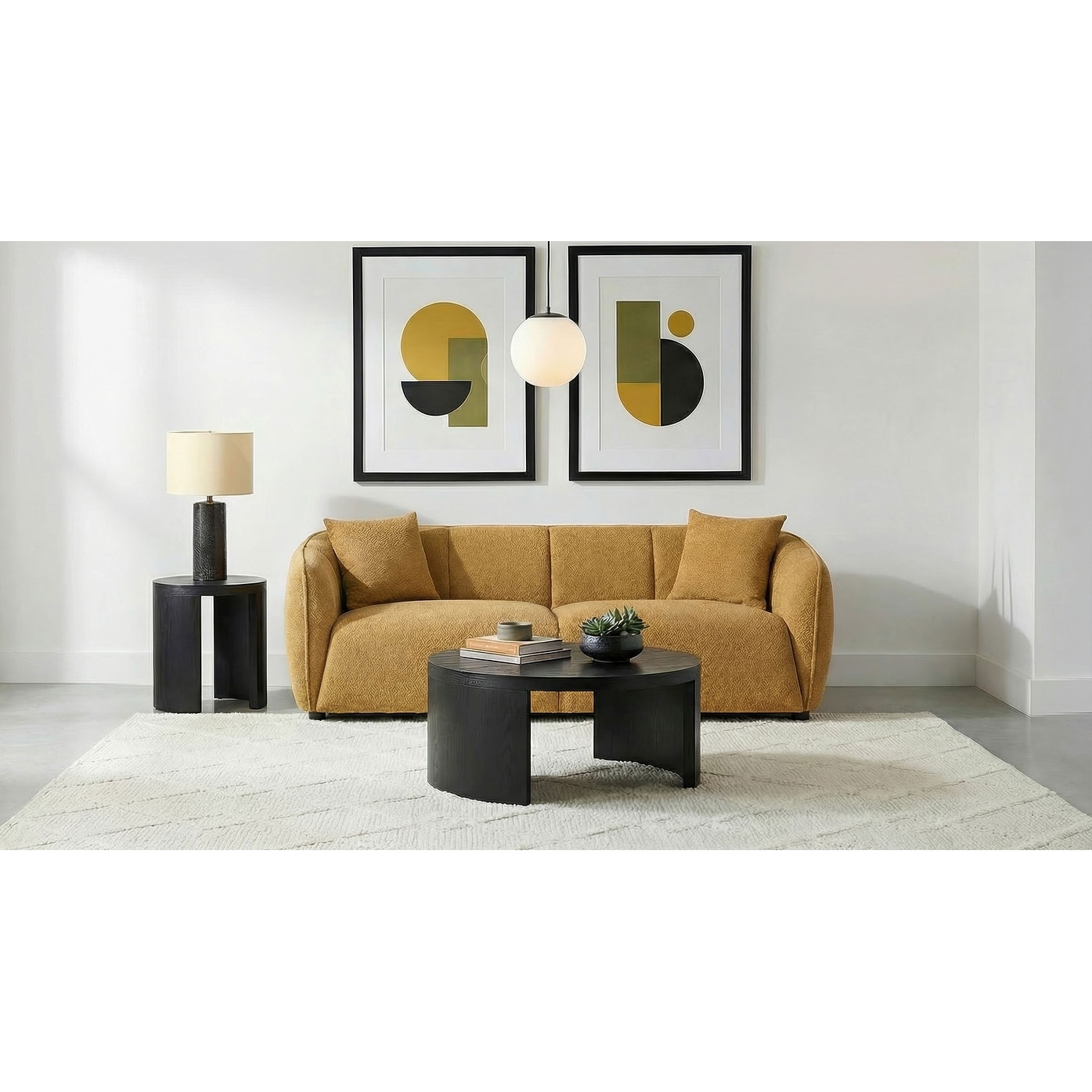 Aleisha Fabric Upholstered Sofa