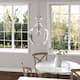 Option 11" Brushed Nickel with Clear Glass Shade