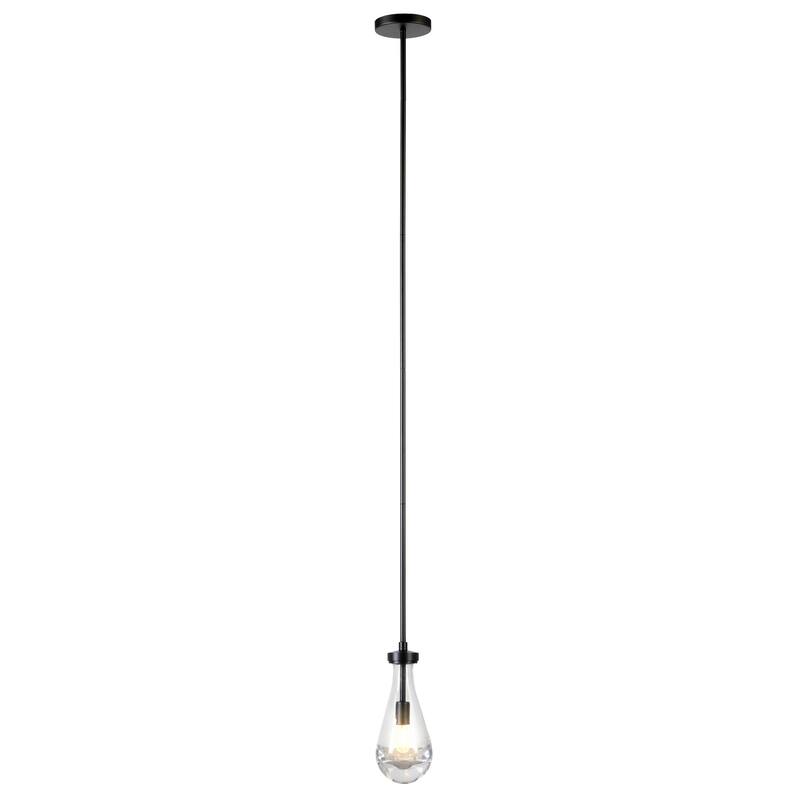 Twyla 5" Wide Pendant with Glass Shade
