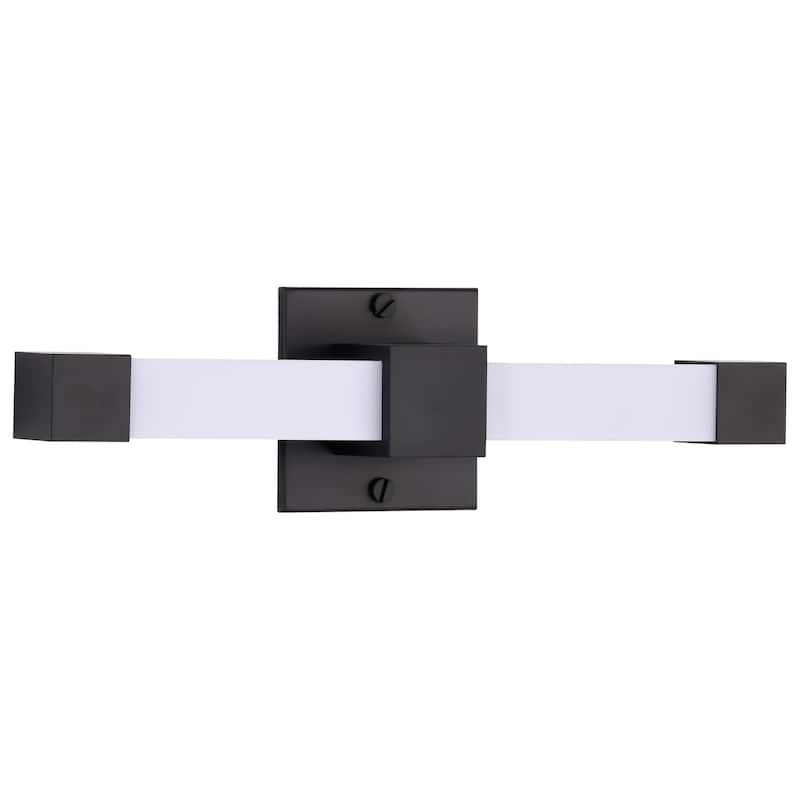 Brightwyn 16 Inch LED Vanity Matte Black Finish - Matte Black