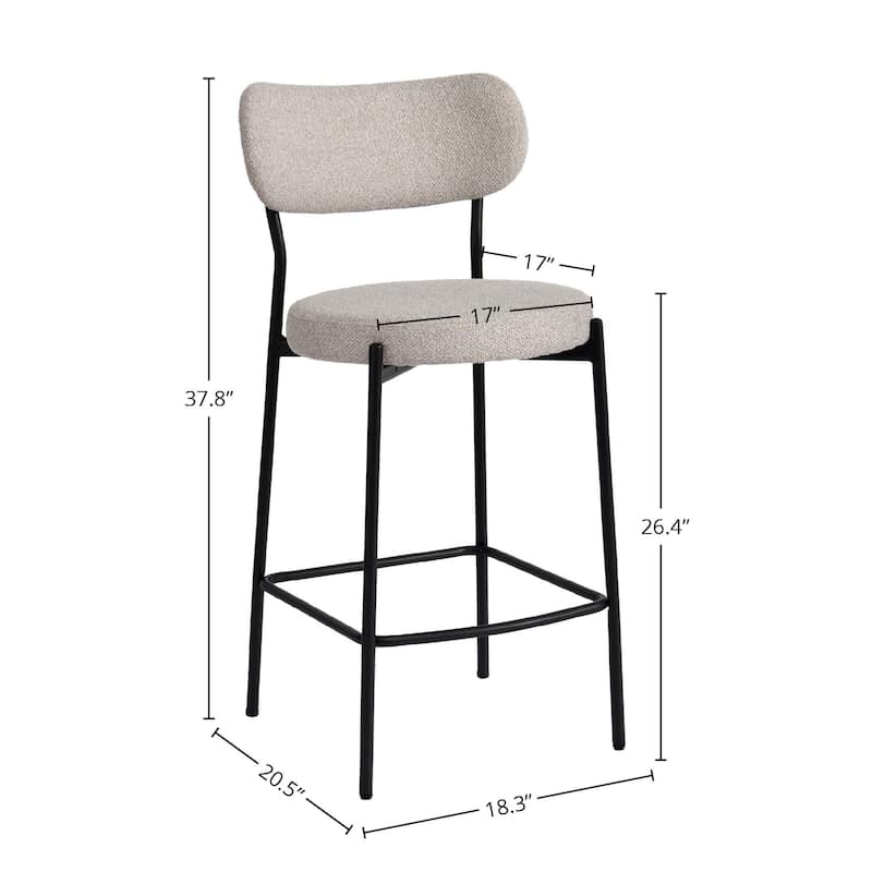 Allegra 26" Counter Stool (Set of 2)