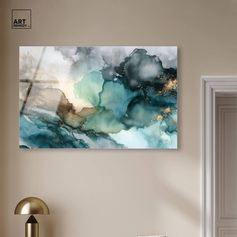 Veiled Inlet Acrylic by Art Remedy, Ready to Hang