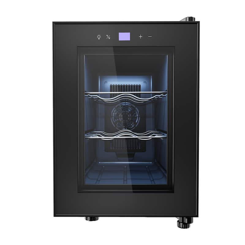 Yeego 6 Bottle Wine Refrigerator Mini Cooler
