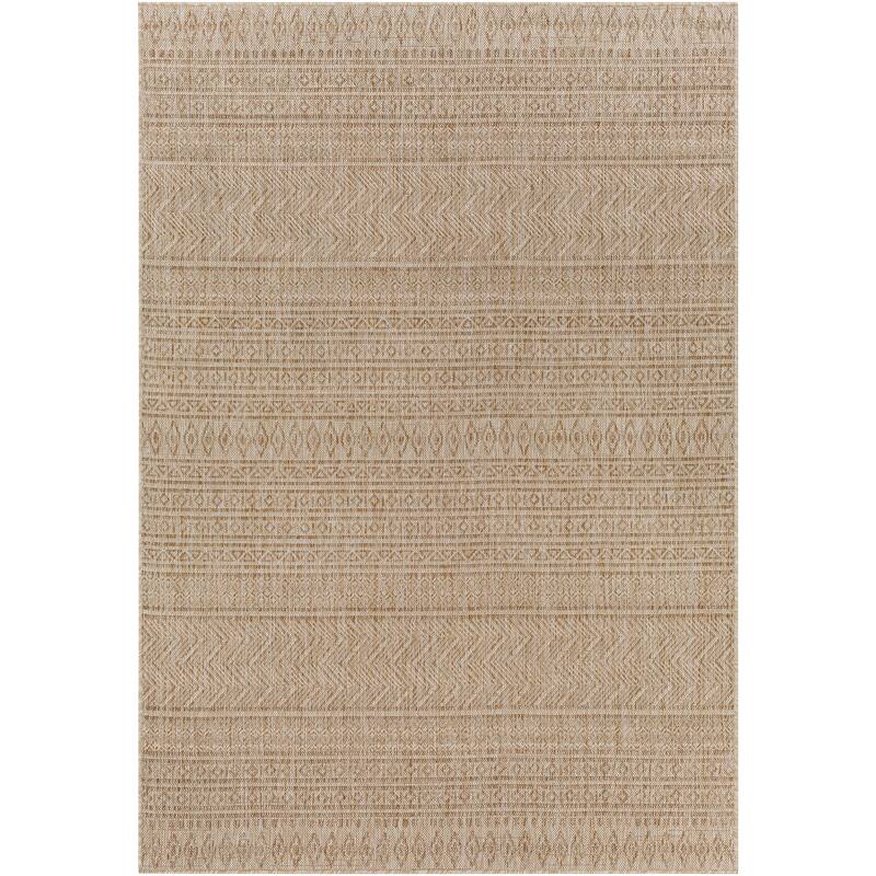 Artistic Weavers Cintia Indoor/ Outdoor Bohemian Stripe Area Rug - 7'10" x 10'2" - Brown