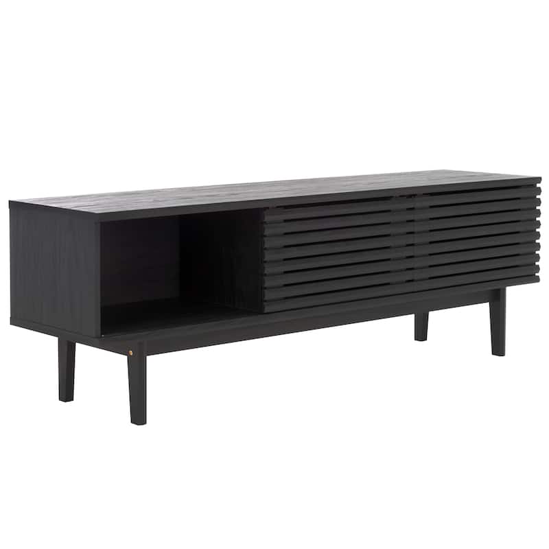 SAFAVIEH Home Aricia Large 2 Door Media Stand - 59Wx15Dx20H