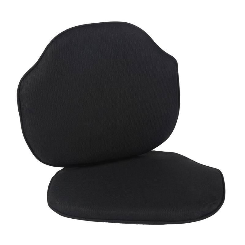 Klear Vu Gripper Omega Windsor Dining Chair Cushion Set - Set of 4 - Midnight