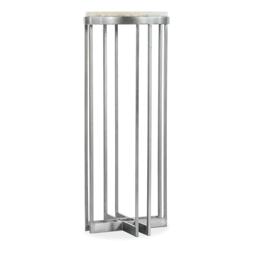 Hooker Furniture 5934-50003-00 Melange 14" Diameter Onyx Top Steel