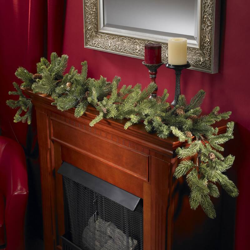 Pinecone Garland - 60 Inch Holiday Decor for Home
