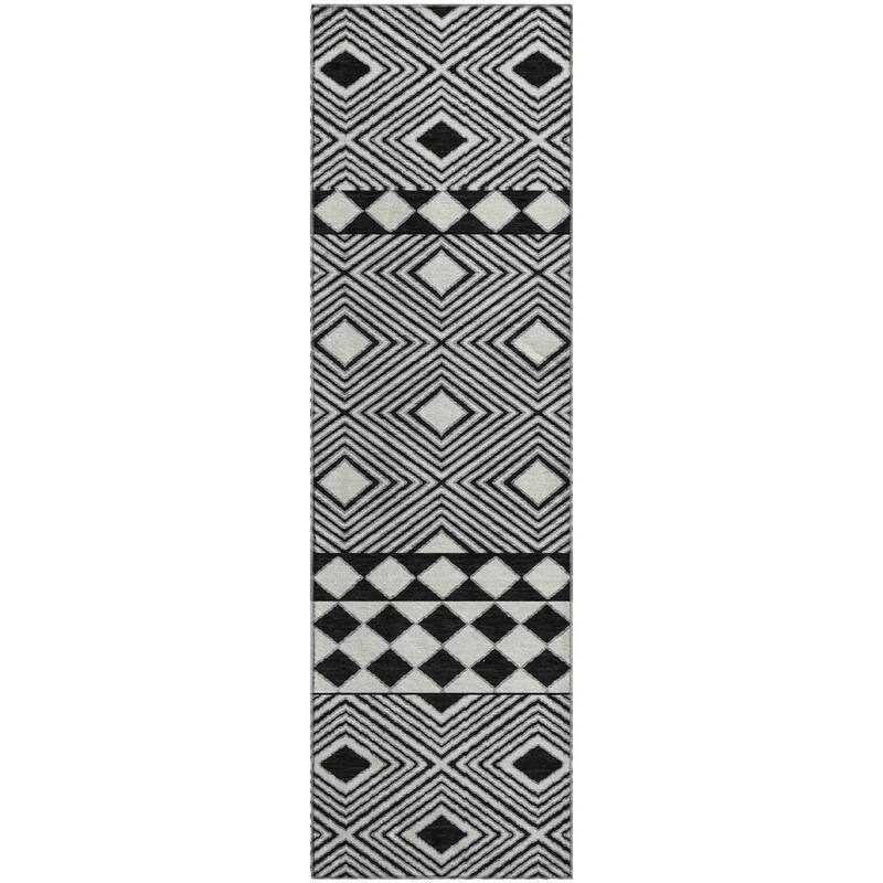 Premium Washable Super Soft Geo Prints Mayfield Rug