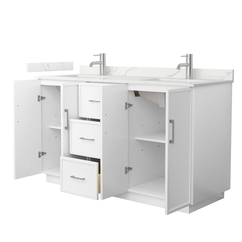 Wyndham Collection WCH7474-60D-QTZ-UNSMXX Elan TK 60" Free Standing