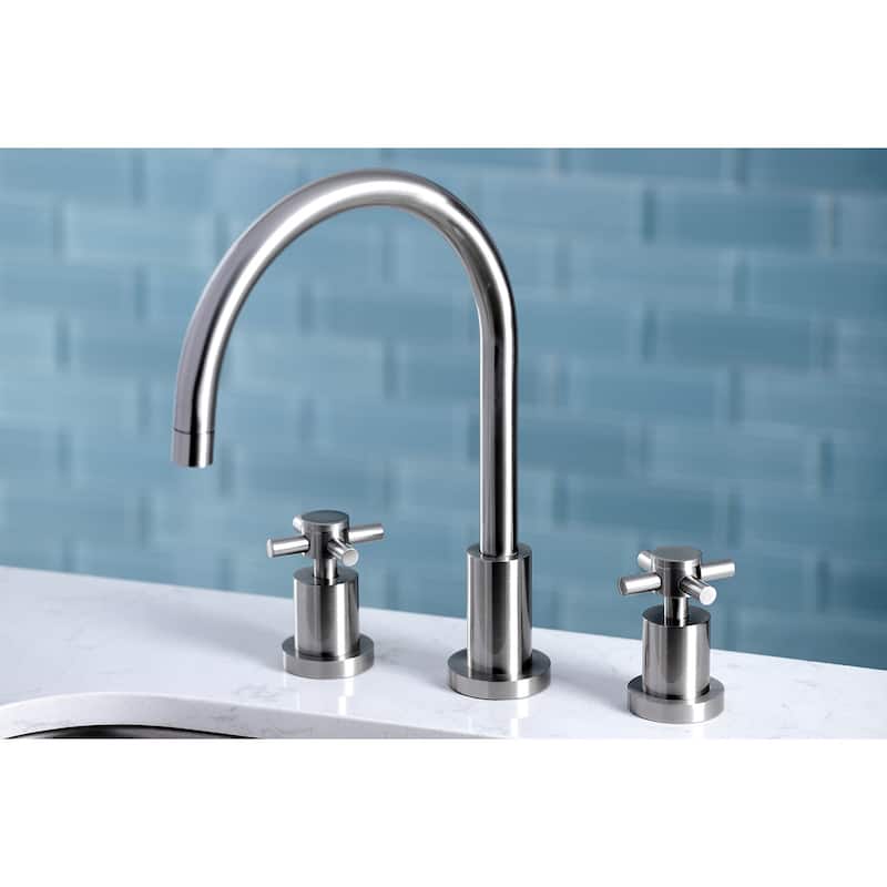 Concord Deck Mount Widespread Kitchen Faucet