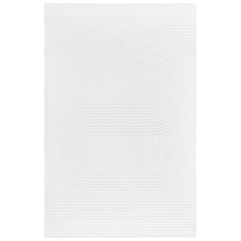 SAFAVIEH Handmade Metro Doralina Wool Rug - Ivory - 4' x 6'