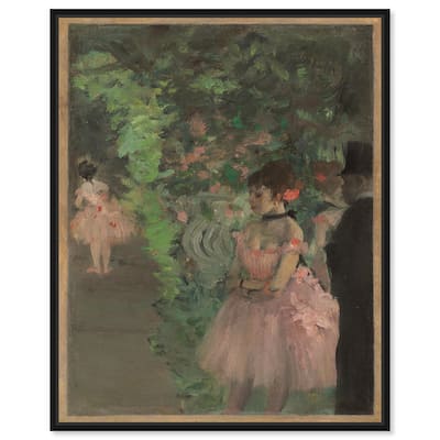 Dancers Backstage Canvas by Art Remedy