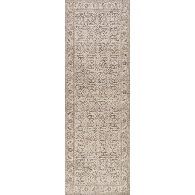 Nuloom Hillstone Collection Traditional Vintage Medallion Area Rug