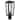 Quorum International Bravo 17" Tall Outdoor Single Head Post Light