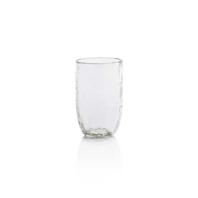 Pimlico Hammered Highball Glasses, Set of 4 - 3" x 5.25"