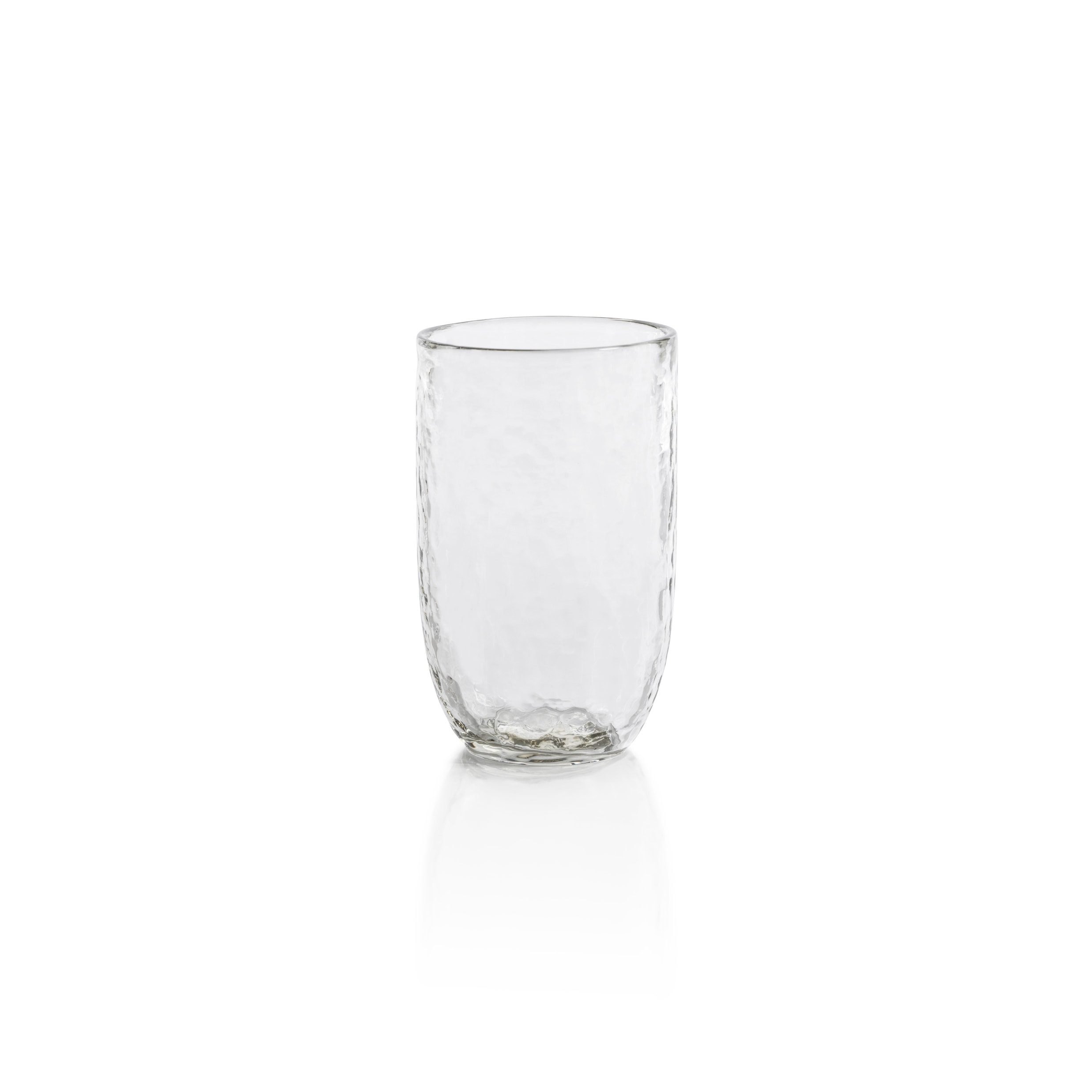 Pimlico Hammered Highball Glasses, Set of 4 - 3" x 5.25"