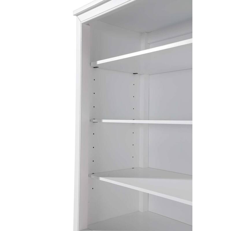 Winslow 16-28 Inch Open Shelving Bath Storage Cabinet