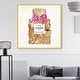 preview thumbnail 5 of 25, Oliver Gal 'Pure Gold Dust Scent' Fashion and Glam Framed Wall Art Prints Perfumes - Gold, Pink