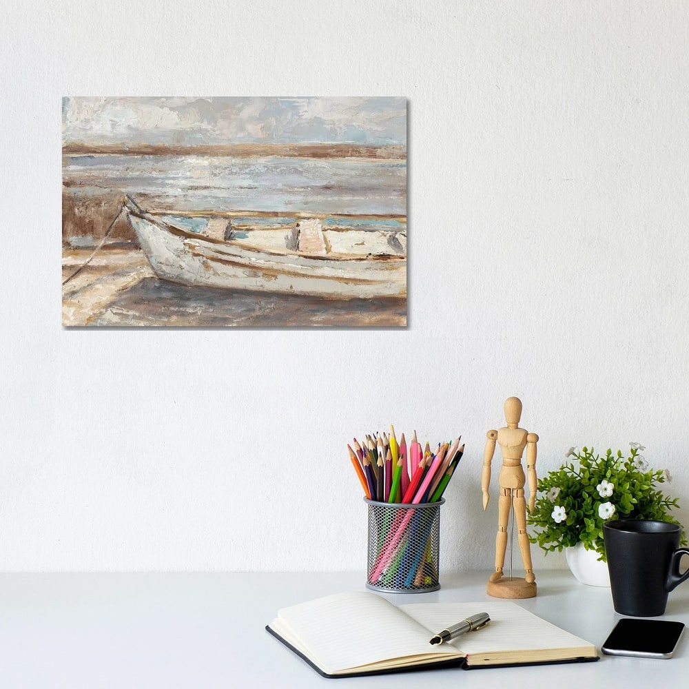 iCanvas "Weathered Rowboat II" by Ethan Harper Canvas Print