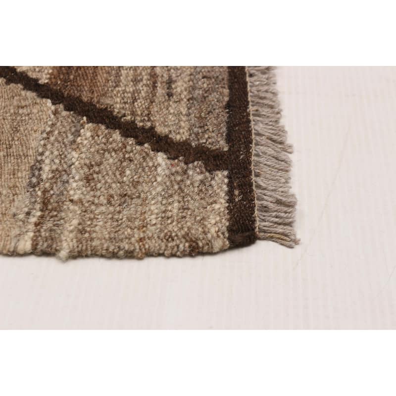 Sivas Brown Kilim 8'5" x 11'5" - 8'5 x 11'5