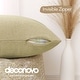 preview thumbnail 20 of 89, Deconovo Faux Linen Throw Pillow Covers 4 PCS(Cover Only)
