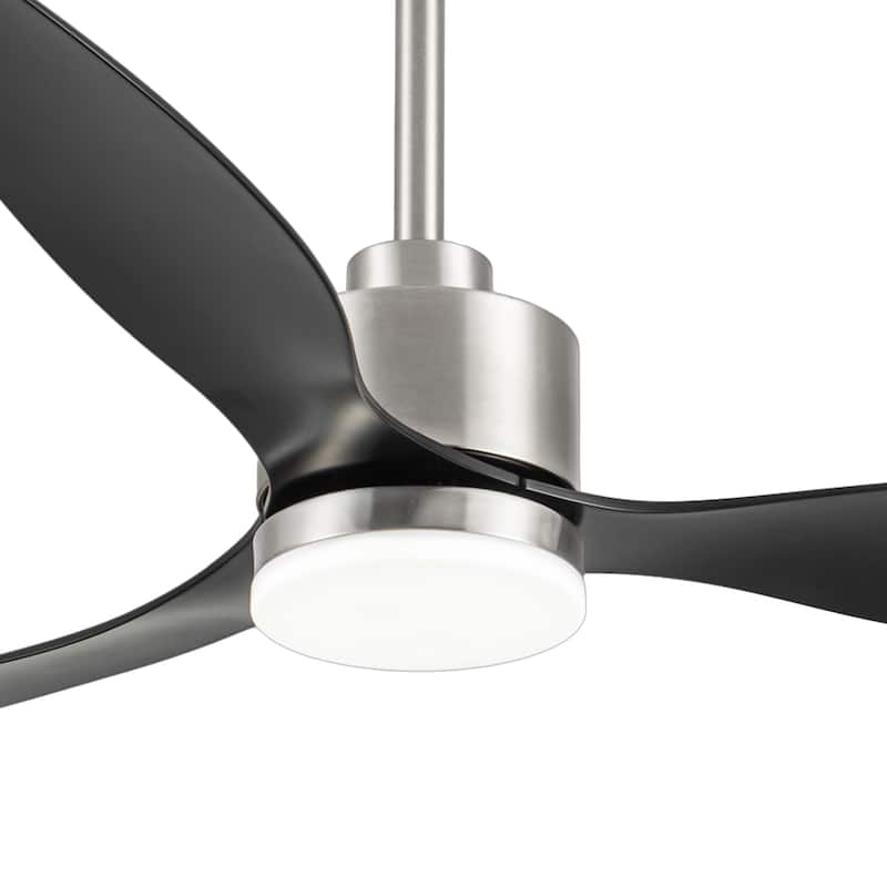 52 Inch LED Ceiling Fan with Lights Remote(3-Blade)