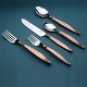 preview thumbnail 4 of 2, INOX Twisted Urban Flatware 20 Pc. Place Setting