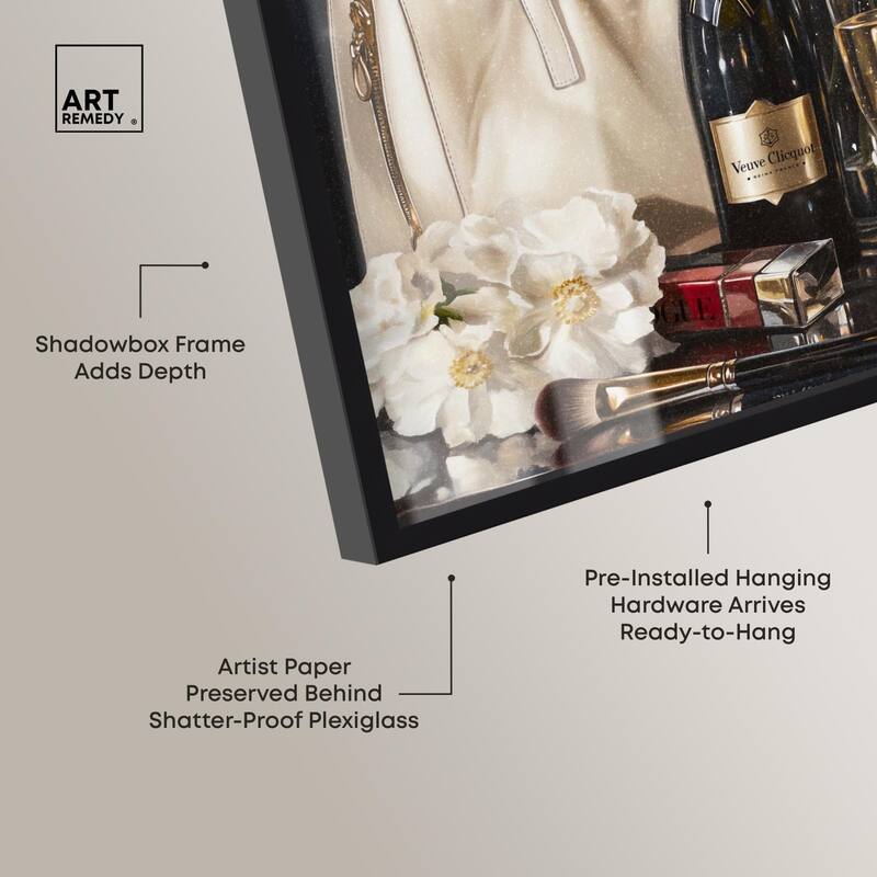 Cheers to Starry Glam Shadowbox by Art Remedy