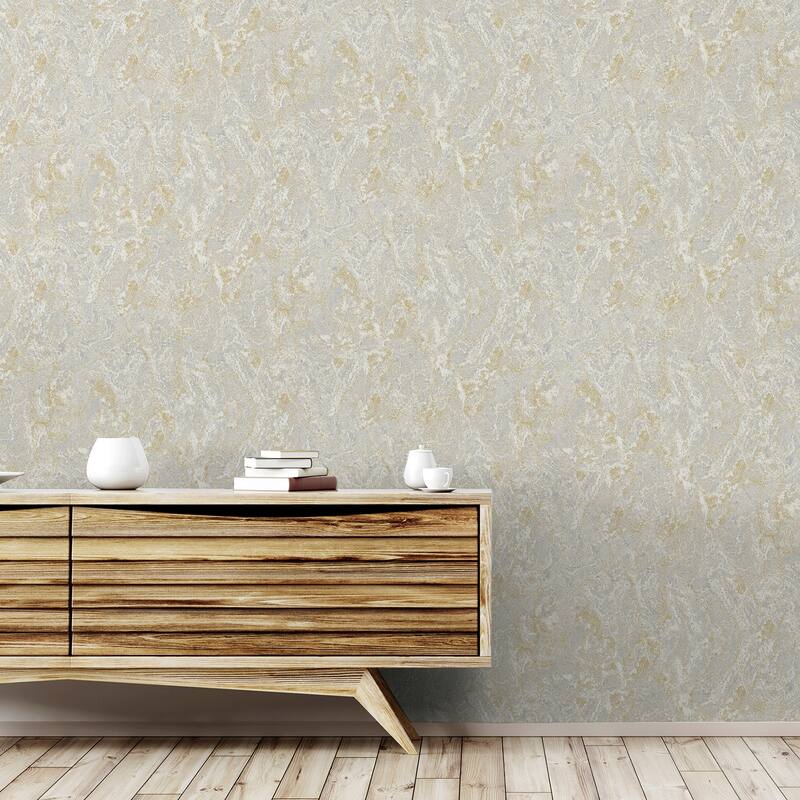 Arthouse Evonne Neutral Marble Patina Wallpaper