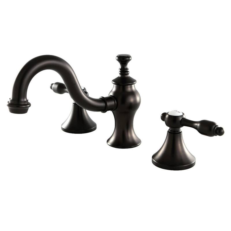 Kingston Brass Tudor Widespread Bathroom Faucet - Includes Metal