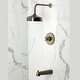preview thumbnail 23 of 34, Kingston Brass Metropolitan Single-Handle Pressure Balanced Tub and Shower Faucet