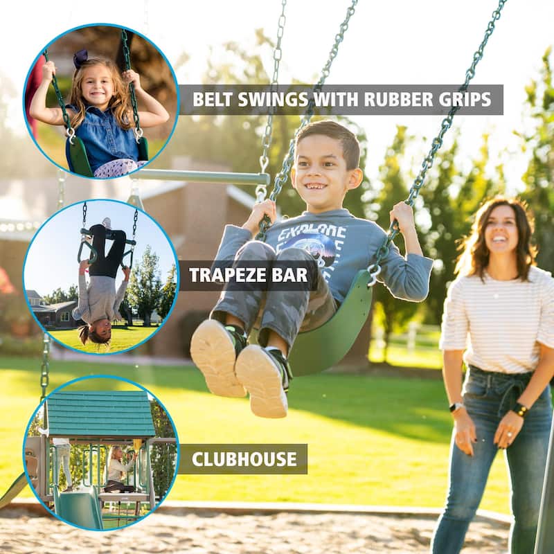 Lifetime Big Stuff Swing Set (Earthtone)