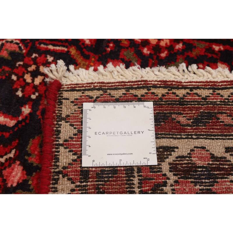 ECARPETGALLERY Hand-knotted Andelz Navy Wool Rug - 2'8 x 12'8