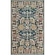 SAFAVIEH Handmade Antiquity Amalia Traditional Oriental Wool Rug - 2'3" x 4'/2' x 3' - Dark Blue/Multi