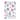 "Red White & Bloom " Patriotic Kitchen Dishtowel