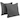 Blazing Needles 25-in. Square Microsuede Throw Pillows (Set of 2)