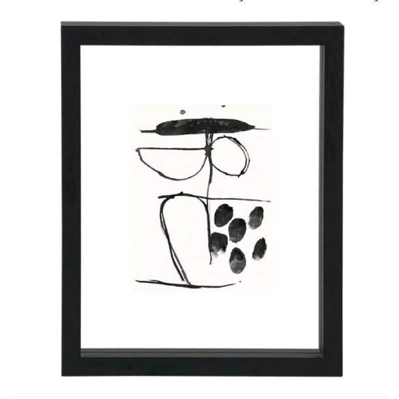 Small Rectangular Minimalism Floating Picture Frame - 7.75"