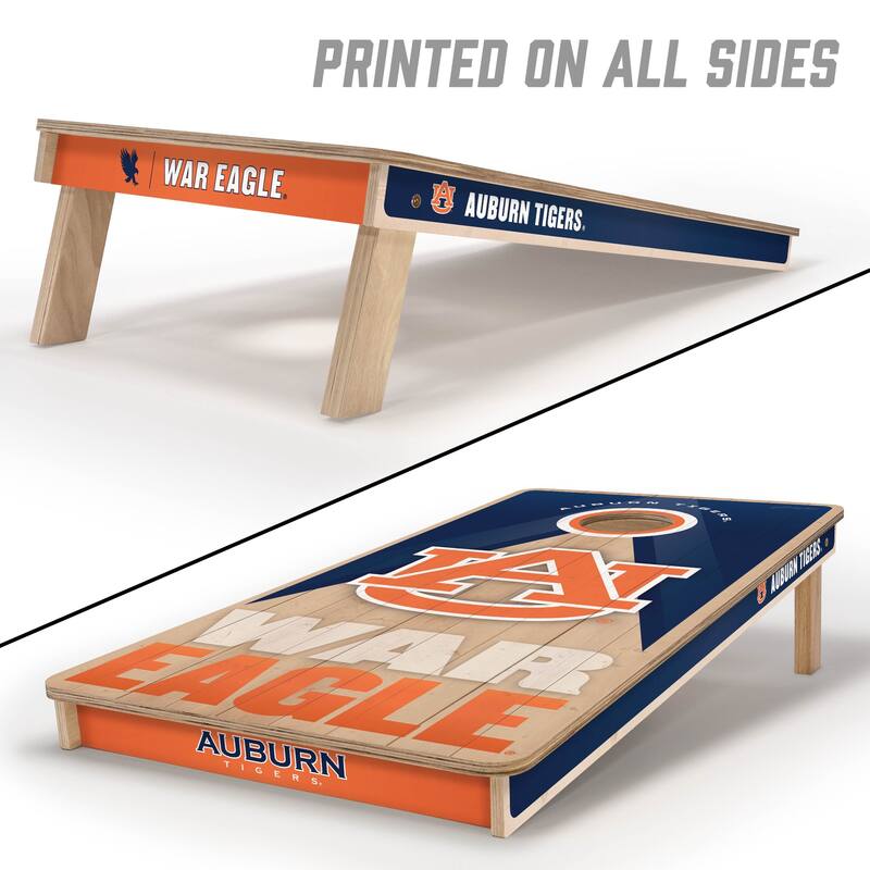 Auburn Tigers NCAA 2x4 Professional Cornhole Board Set