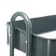 preview thumbnail 22 of 51, 4-Tier Metal Utility Cart with Wheels Storage Shelves Organizer Trolley Cart