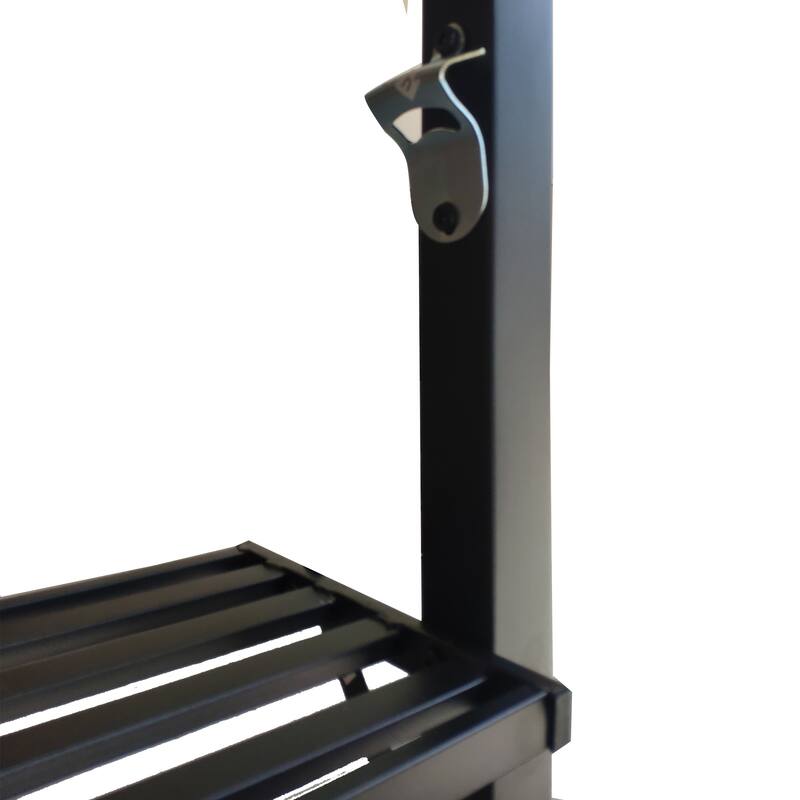 Outdoor Grill Gazebo 8 x 5 Ft Double Tier Soft Top Canopy and Steel Frame