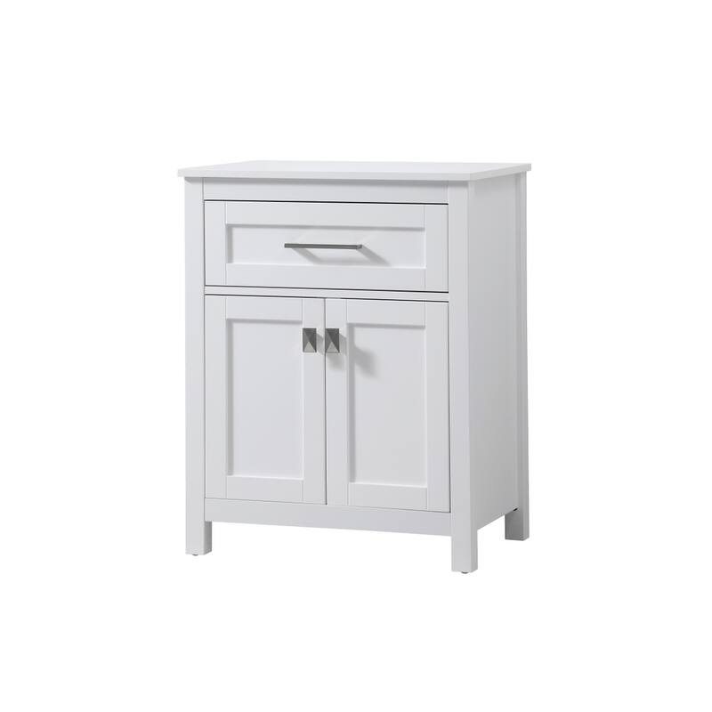 Indigo Home 24 Inch Bathroom Storage Freestanding Cabinet