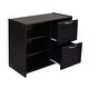 preview thumbnail 17 of 58, Twin Low Loft Bed with Slide, Drawers & Guardrails - Solid Wood