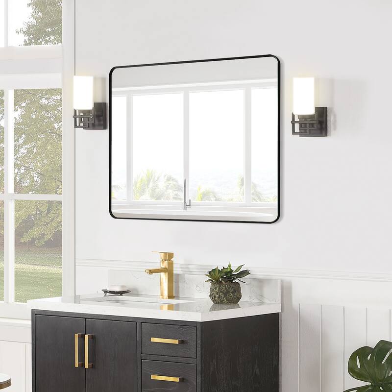 Altair Nettuno Bathroom/Vanity Aluminum Framed Wall Mirror