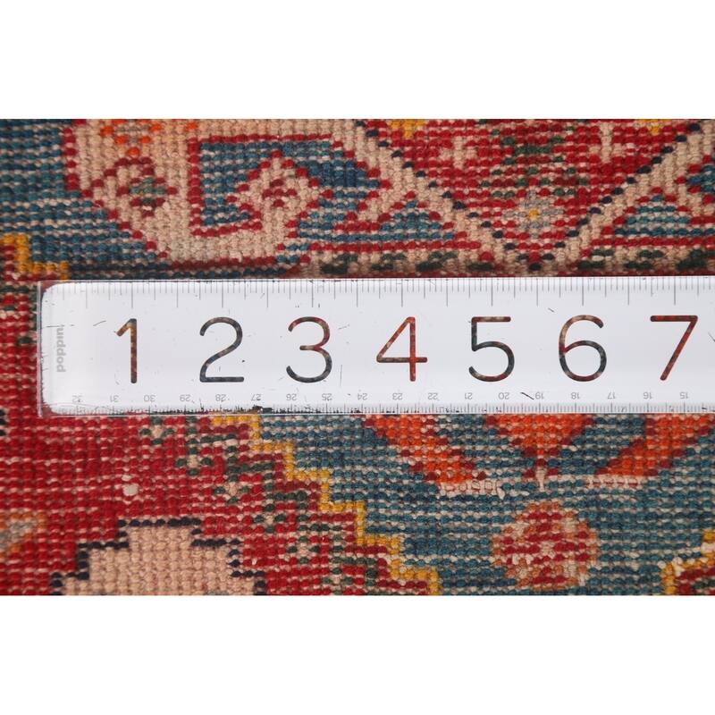 Traditional Shiraz Persian Vintage Square Rug Hand-Knotted Wool Carpet - 2'2" x 2'1"