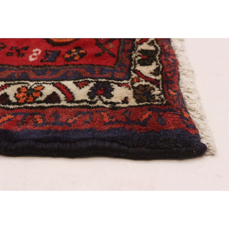 ECARPETGALLERY Hand-knotted Andelz Navy Wool Rug - 3'1 x 5'2