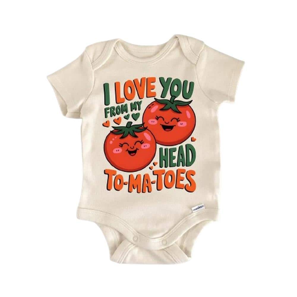 Tomato Fruit Farm - Baby Boy Girl Clothes Infant Bodysuit Funny Cute Newborn